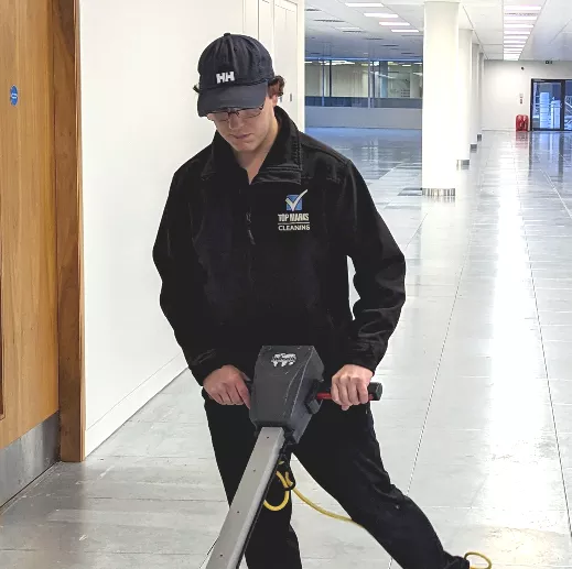 Top Marks Cleaning technician and equipment